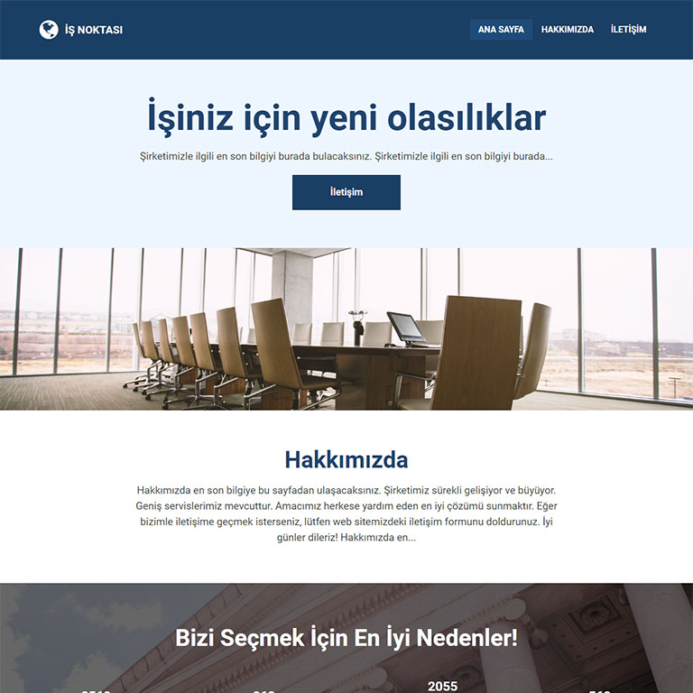 Hazr Web Sitesi Kurma